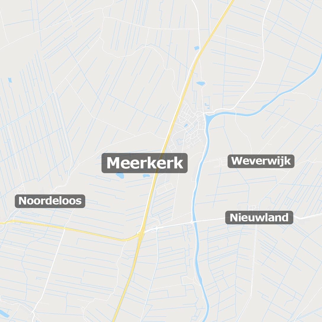 meerkerk-map